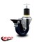 Service Caster 3.5'' Solid Poly Swivel 1-7/8'' Expanding Stem Caster with Brake SCC-EX20S3514-SPUS-PLB-178 - alternate 3